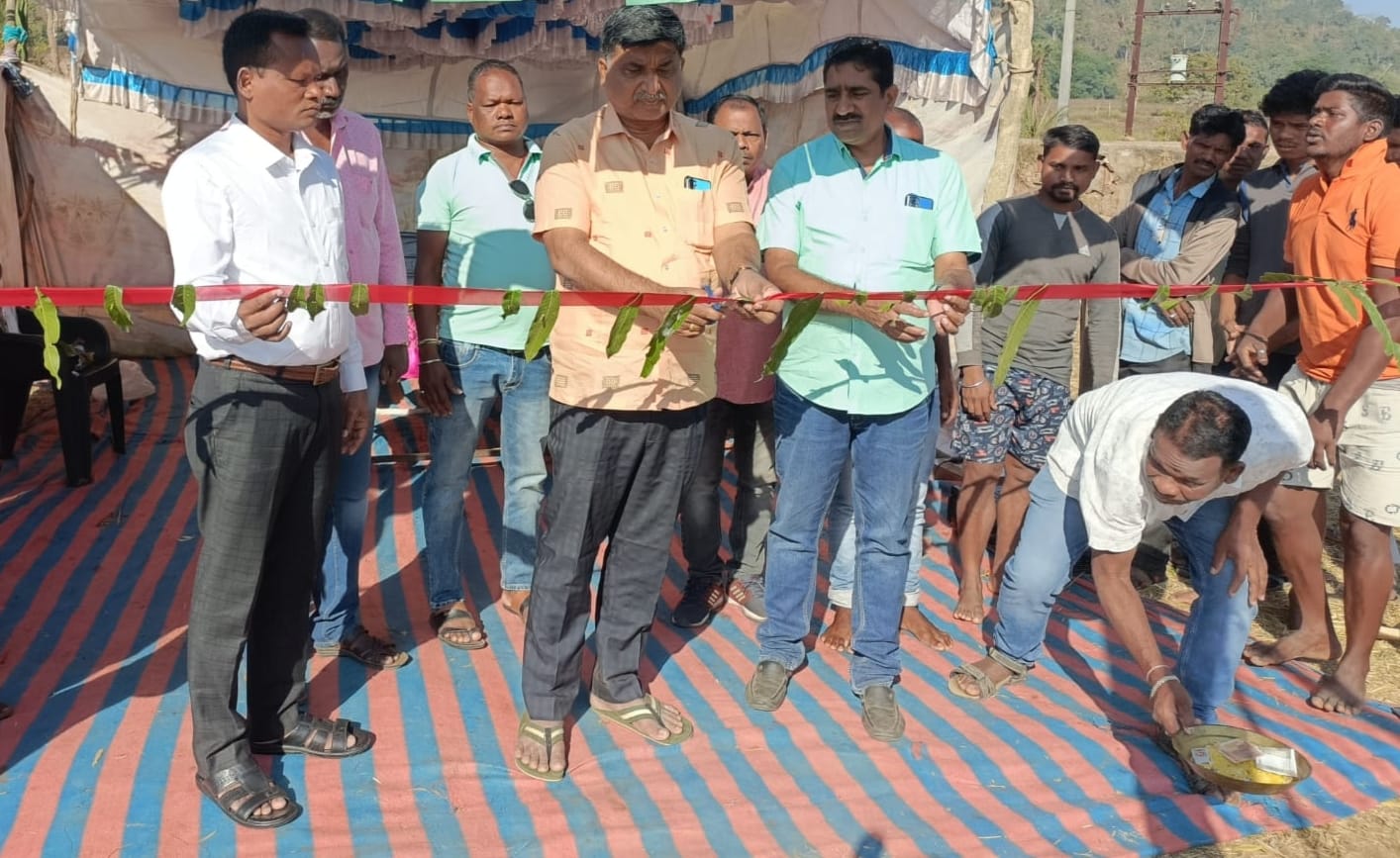 ପଞ୍ଚାୟତ ସ୍ତରୀୟ ଭଳିବଲ ଟୁର୍ଣ୍ଣାମେଣ୍ଟ ଉଦ୍ ଘାଟିତ ।