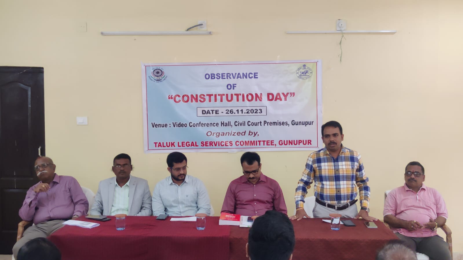 ଗୁଣୁପୁର କୋର୍ଟ ପରିସର ରେ ସମ୍ବିଧାନ ଦିବସ ଅନୁଷ୍ଠିତ…!