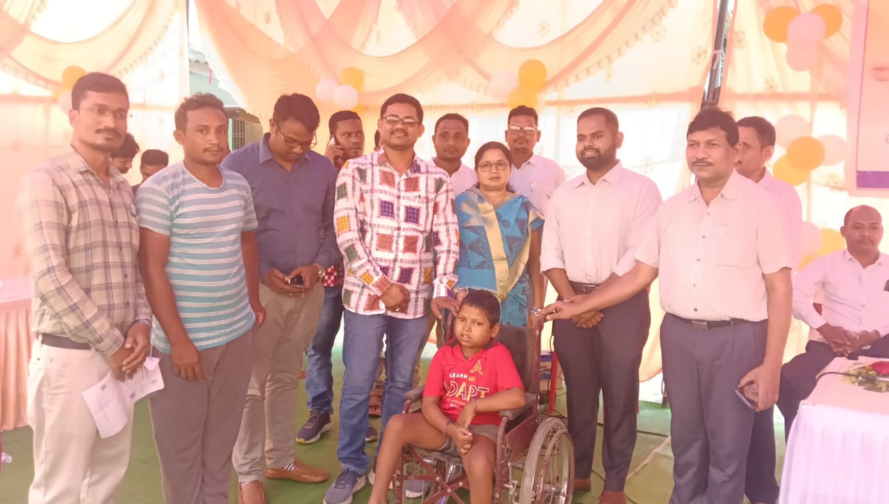 ଭୀମଭୋଇ ଭିନ୍ନକ୍ଷମ ସାମର୍ଥ୍ୟ ଶିବିର ଅନୁଷ୍ଠିତ…!