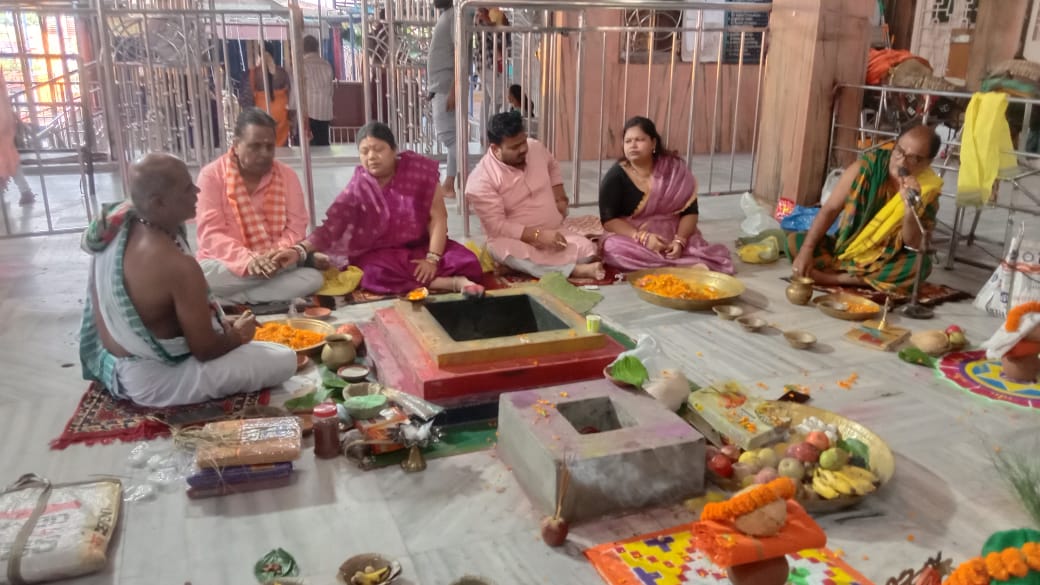 ମାଁ ମଝିଘରିଆଣୀଙ୍କ ମନ୍ଦିର ନବୀକରଣ ପାଇଁ ଭୂମିପୂଜା…!