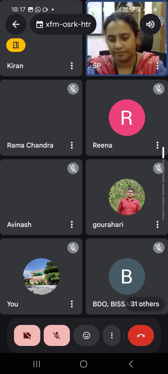 ସାଇବର ସୁରକ୍ଷା ସଚେତନତା ନିମନ୍ତେ ପ୍ରସ୍ତୁତି ବୈଠକ ଅନୁଷ୍ଠିତ ….!